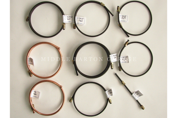 COPPER BRAKE LINE SET - 600 TWIN CIRCUIT